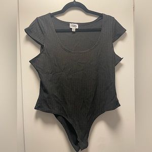 Unique Vintage Black Bodysuit